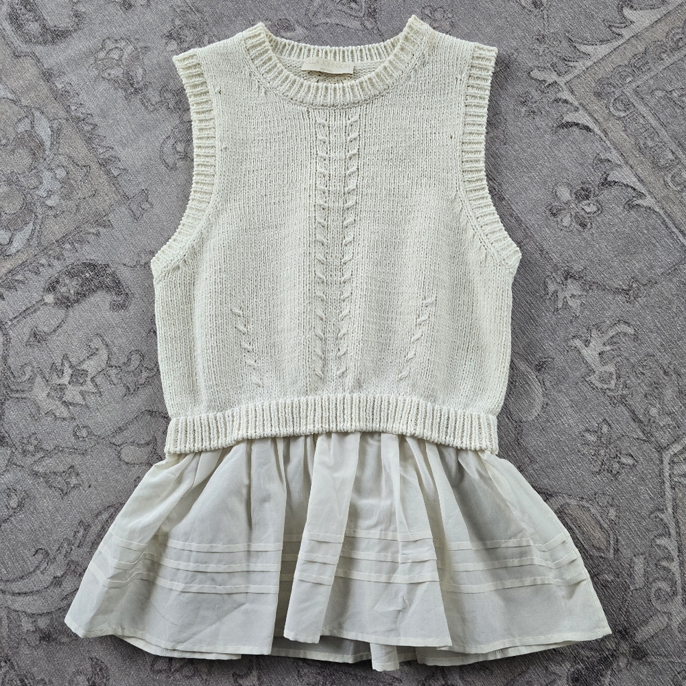 Ulla Johnson Edda Top Ivory Medium